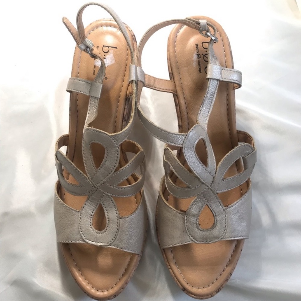 BOC Rose Gold Sandal Wedge